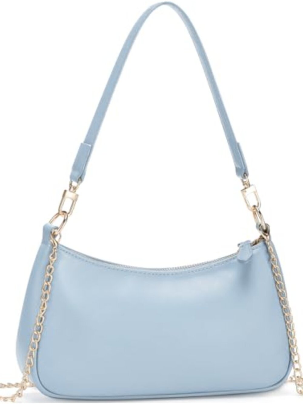 Faux Leather Mini Hobo Crossbody Shoulder Bag Vegan Clutch Purse